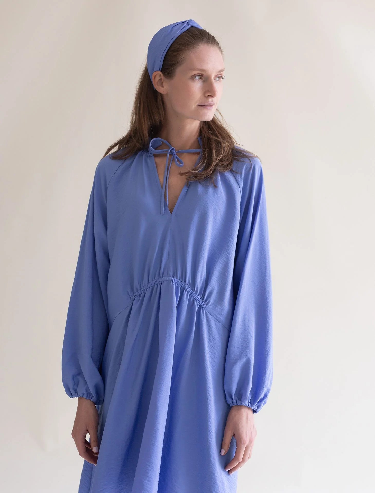 Adira Dress Sky Blue