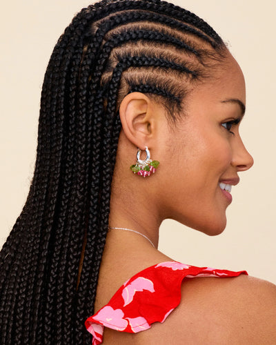 Mini Rose Fields Forever Korvakorut Hopea