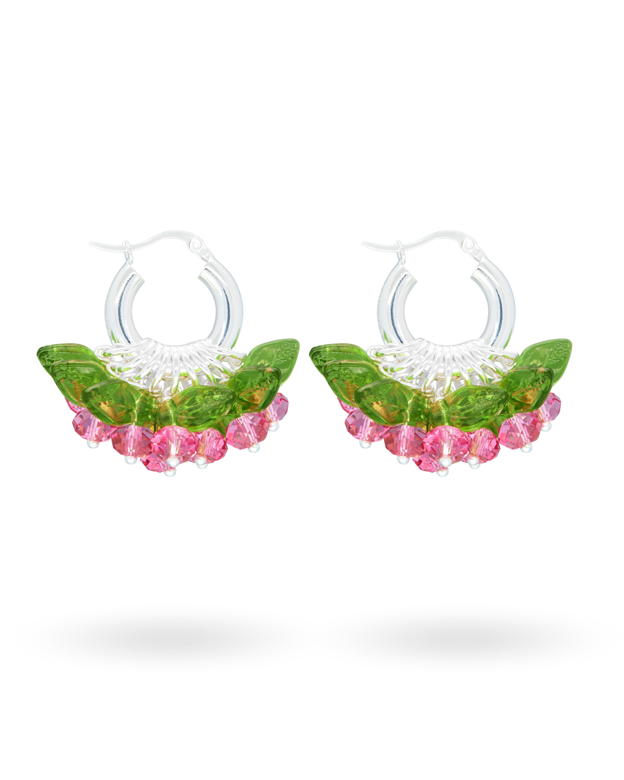 Mini Rose Fields Forever Korvakorut Hopea