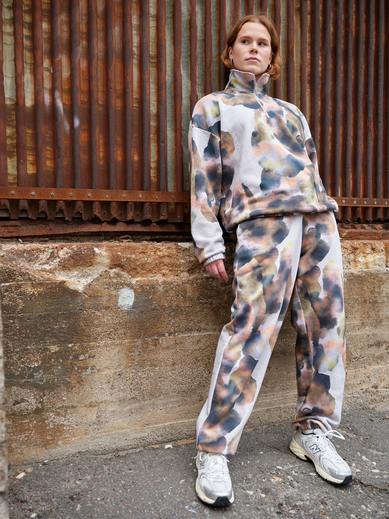 Aquatic Zip Sweatshirt