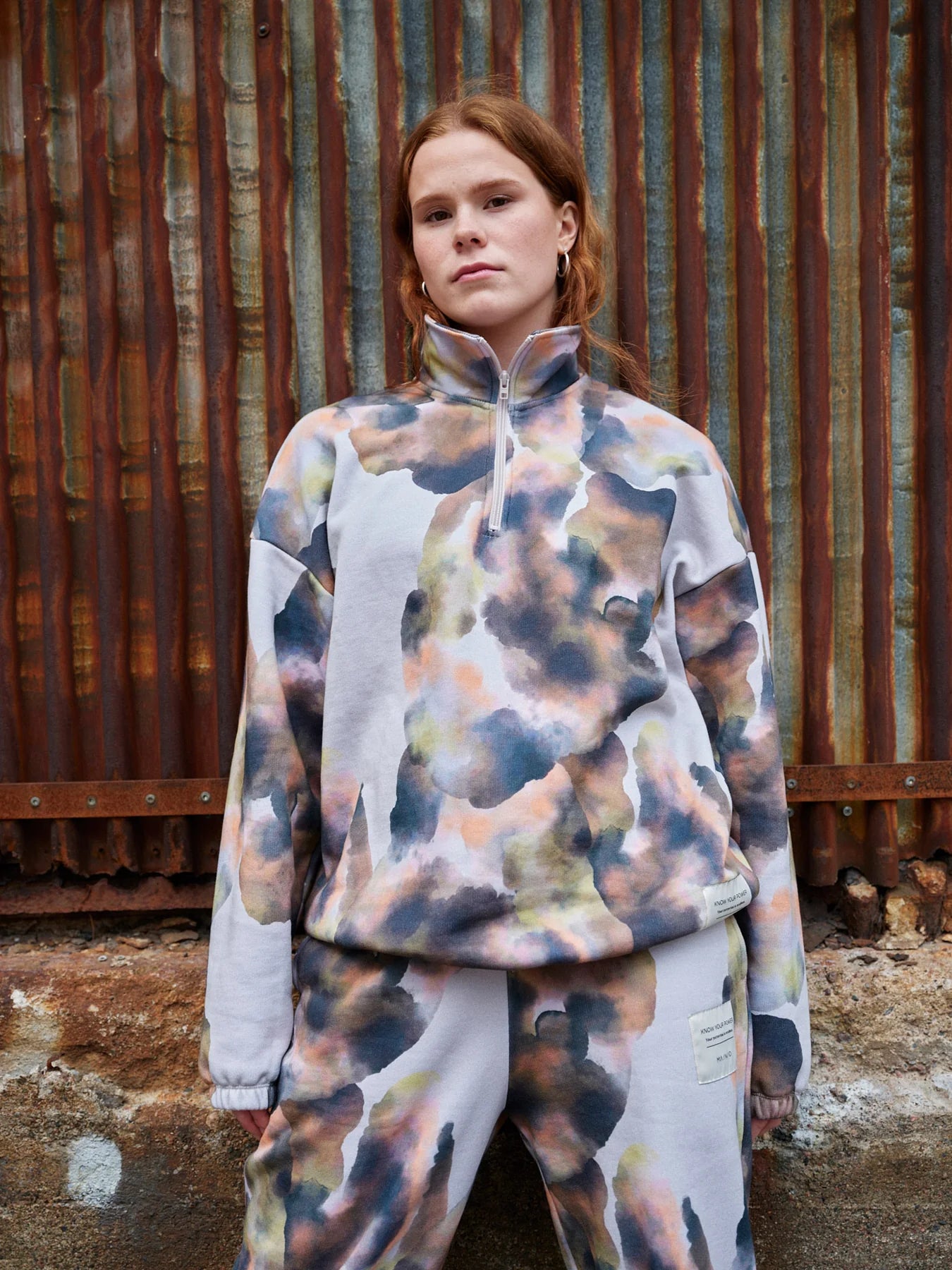 Aquatic Zip Sweatshirt