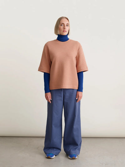 Laila Twill Pants - Vintage Indigo