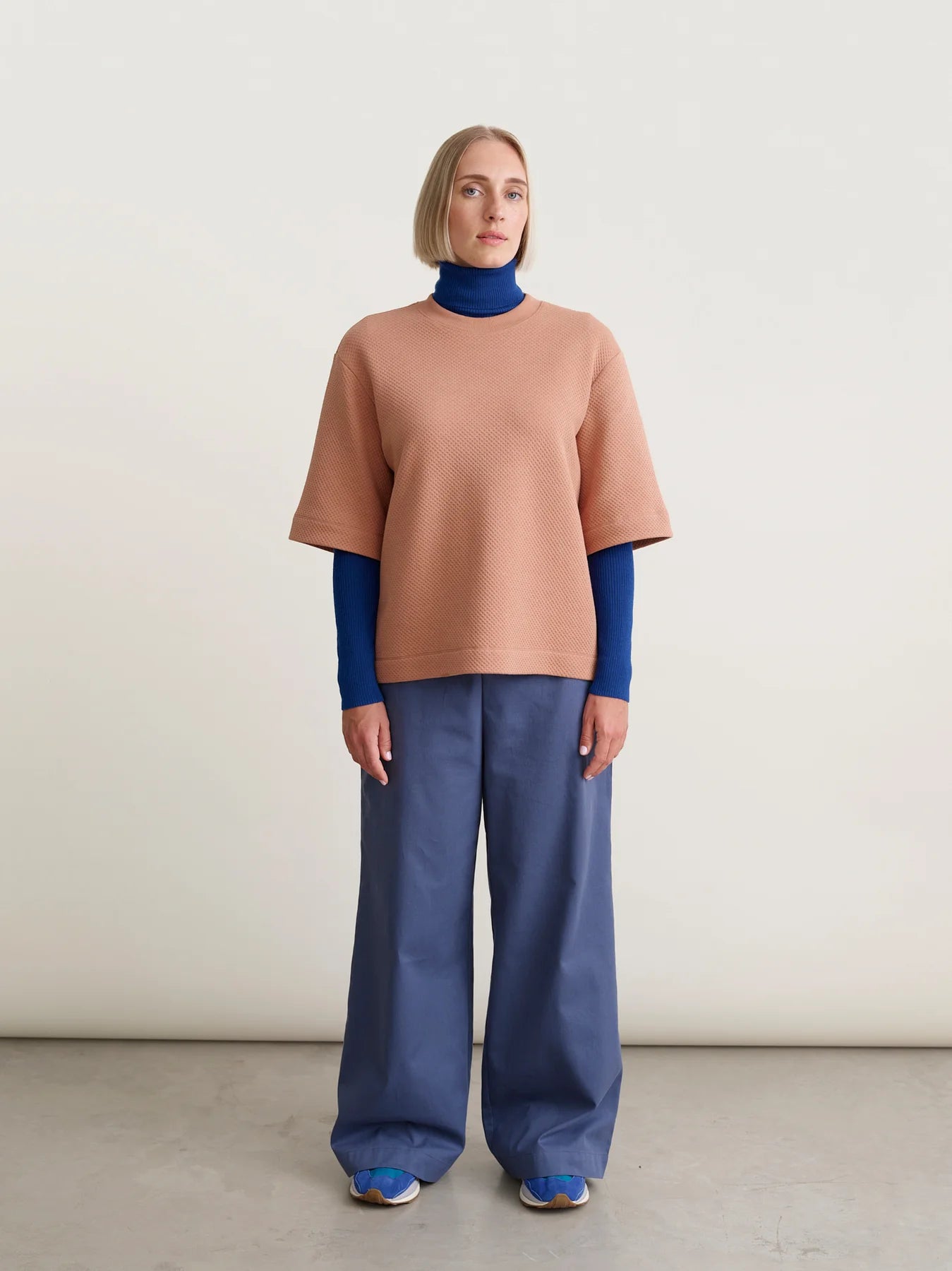 Honeycomb T-Shirt  - Nougat