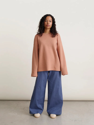 Laila Twill Pants - Vintage Indigo