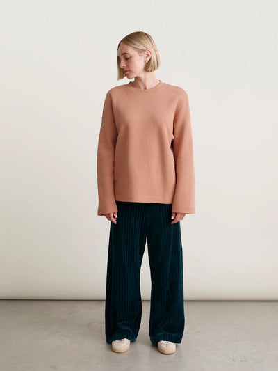 Honeycomb Sweatshirt  - Nougat