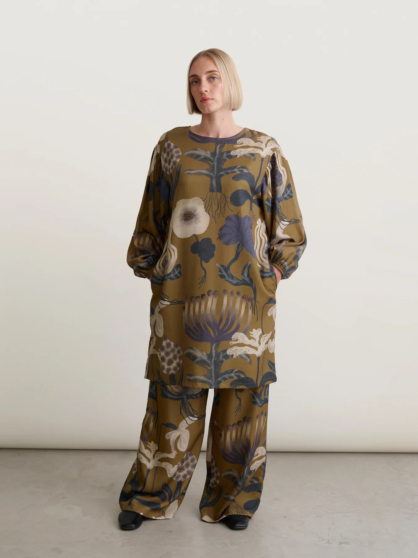 Sea Flowers Pants