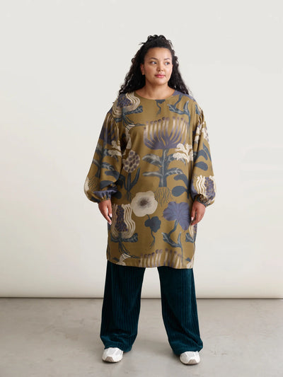 Velour Rib Pants - Dark Sea