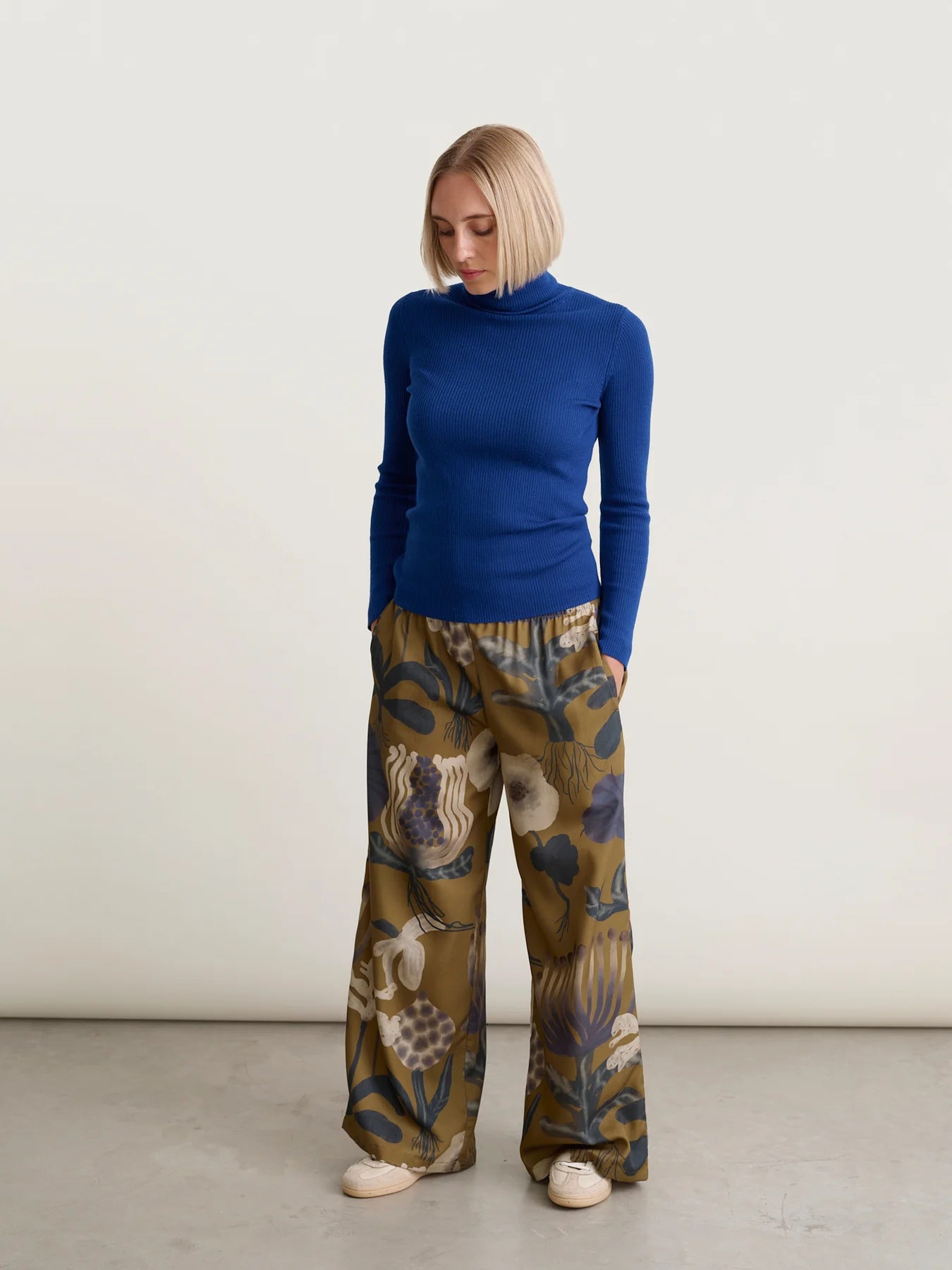 Sea Flowers Pants