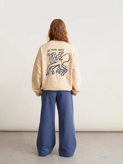 Laila Twill Pants - Vintage Indigo