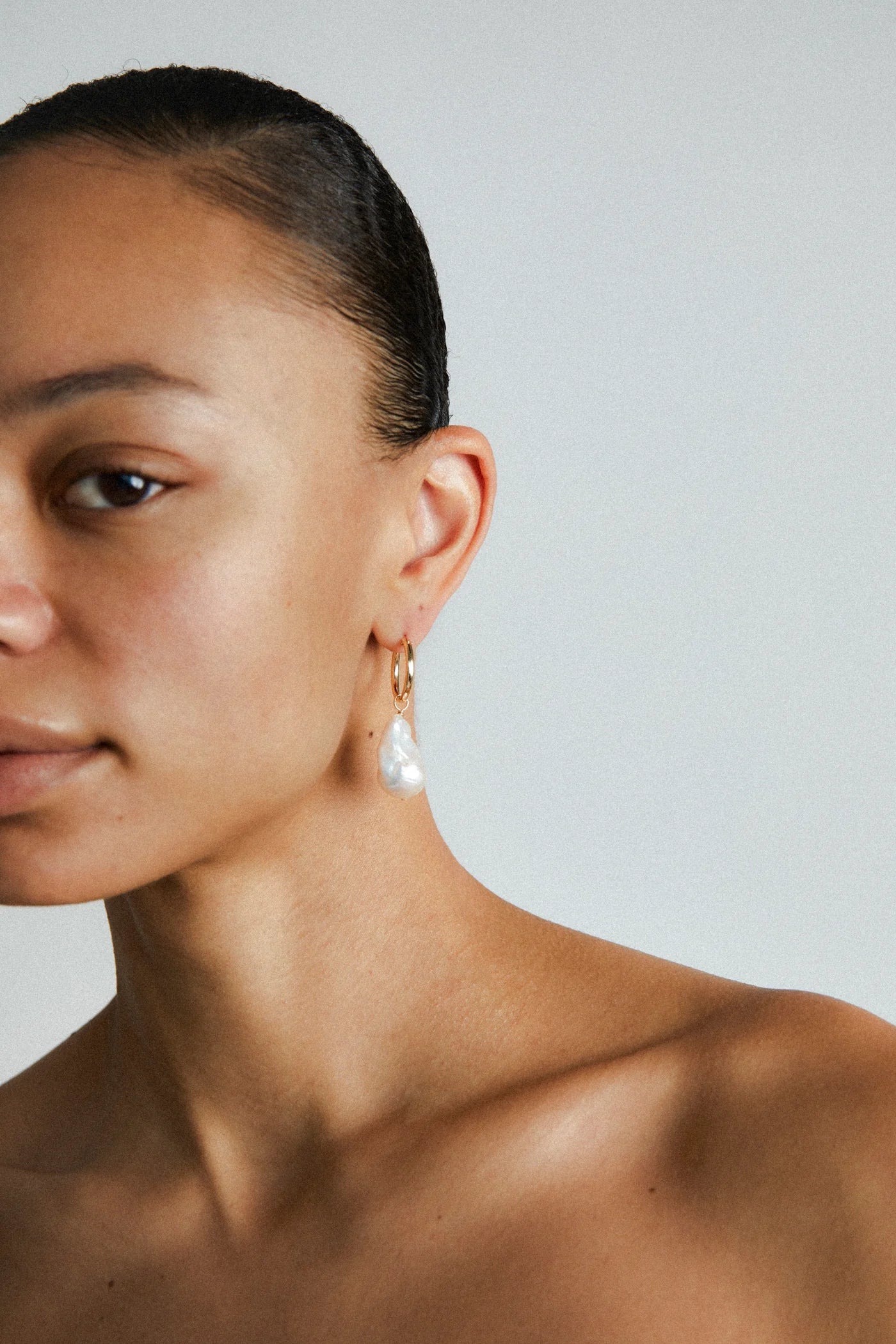 Layla Baroque Earrings - Gold