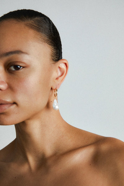 Layla Baroque Earrings - Gold