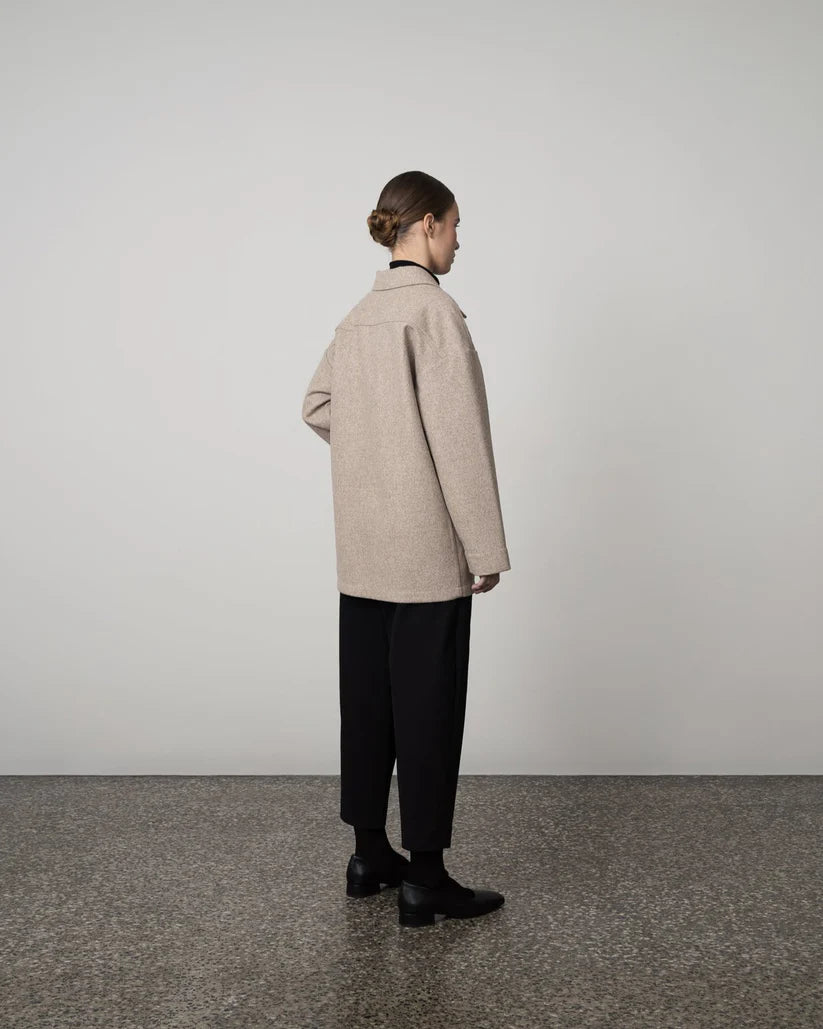 Wool Jacket - Brown