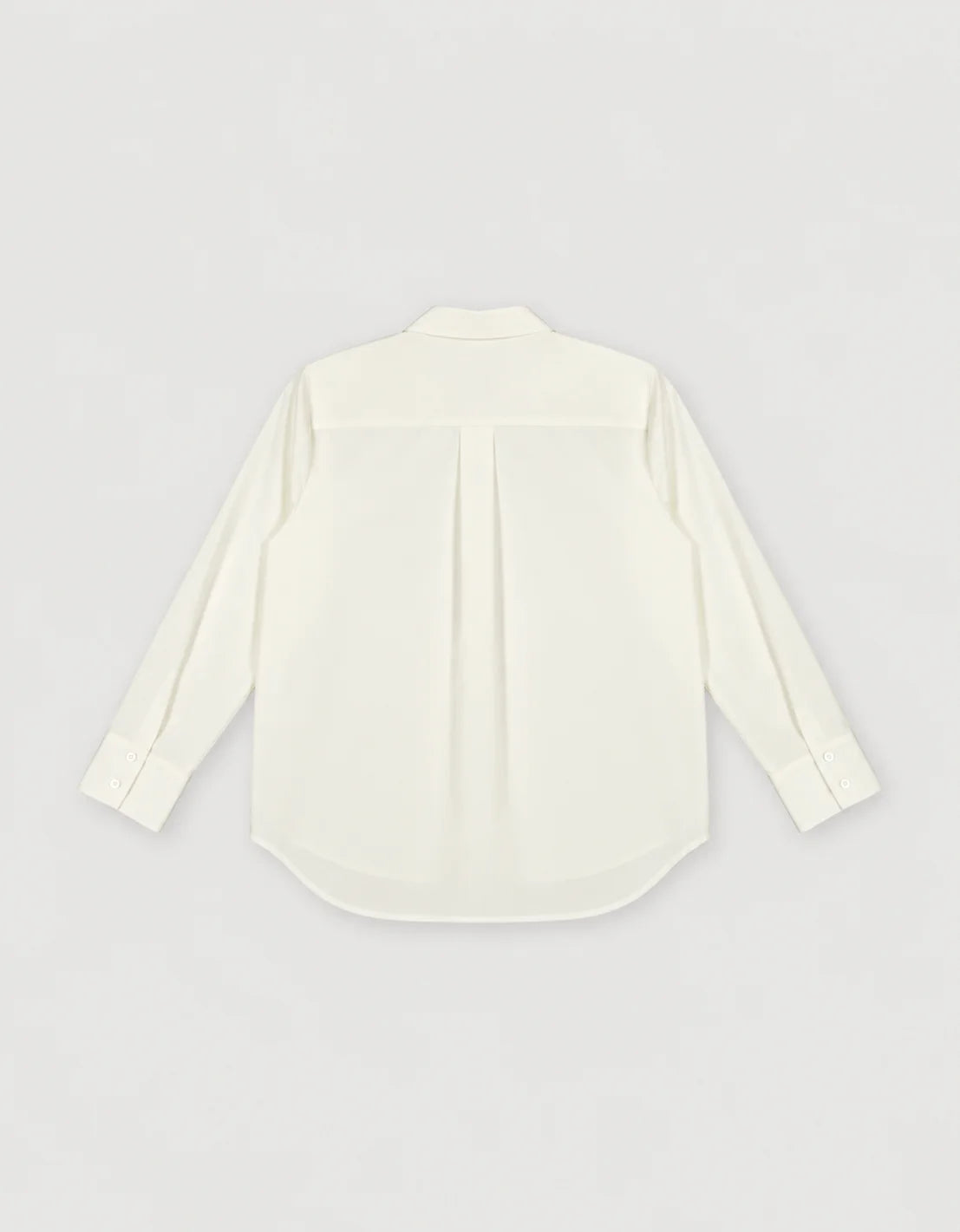 Loose Tailored Shirt Cream