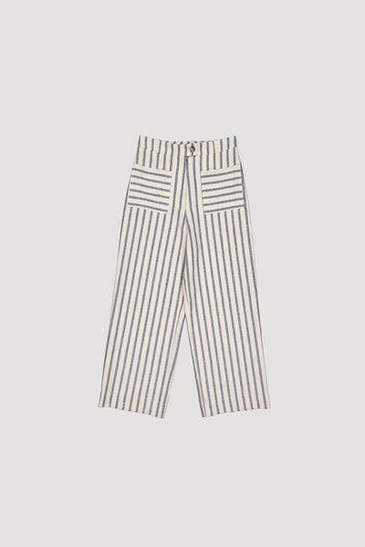 Striped Twill Trousers