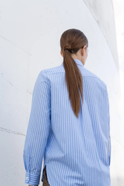 Basic Shirt - Light Blue Stripes