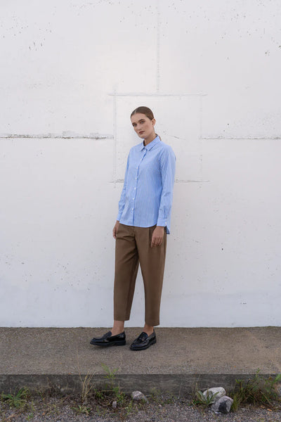 Basic Shirt - Light Blue Stripes