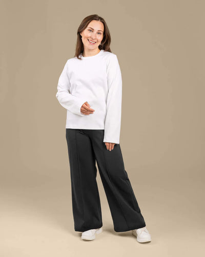 Arki Pitkähihainen T-paita - Valkoinen