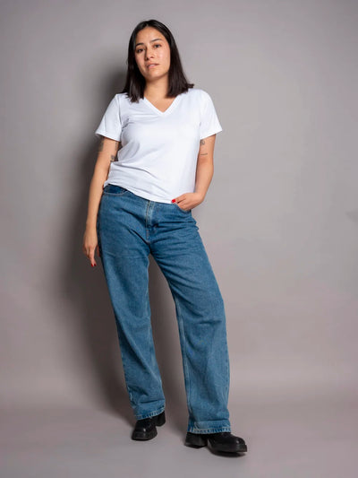 Classic V-neck T-shirt - White