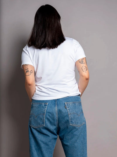 Classic V-neck T-shirt - White