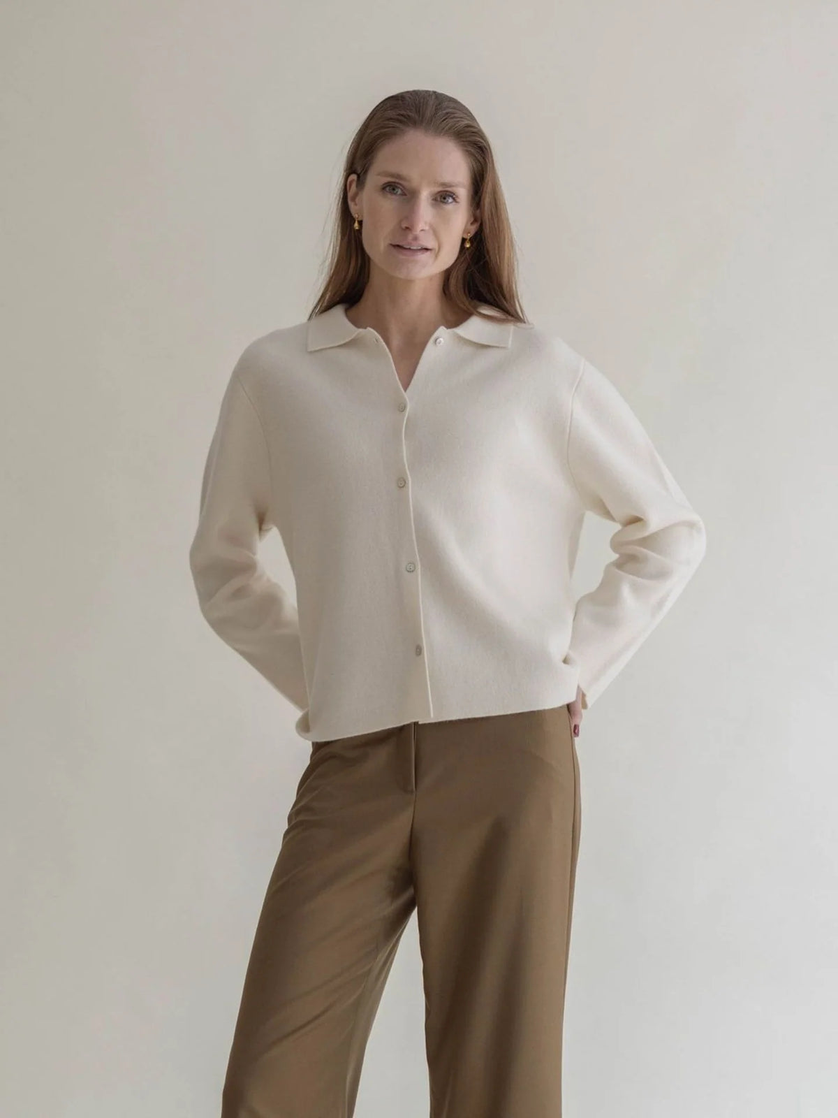 Cashmere Jacket Creme