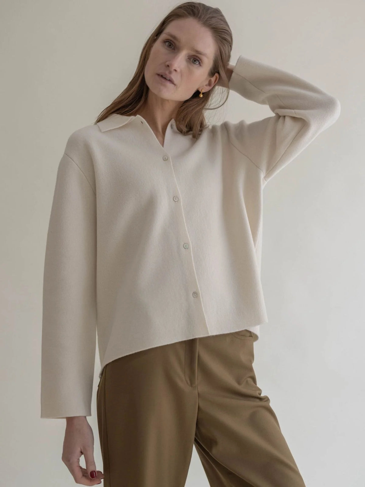 Cashmere Jacket Creme