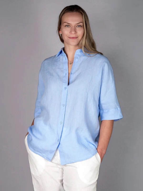 IRJA Pellavapaita - Vaaleansininen