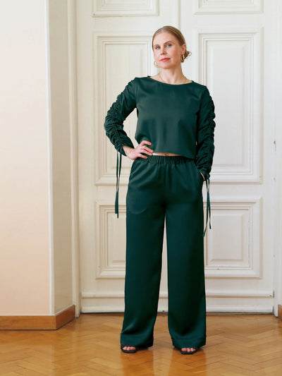 Enchanter Pants - Emerald Green