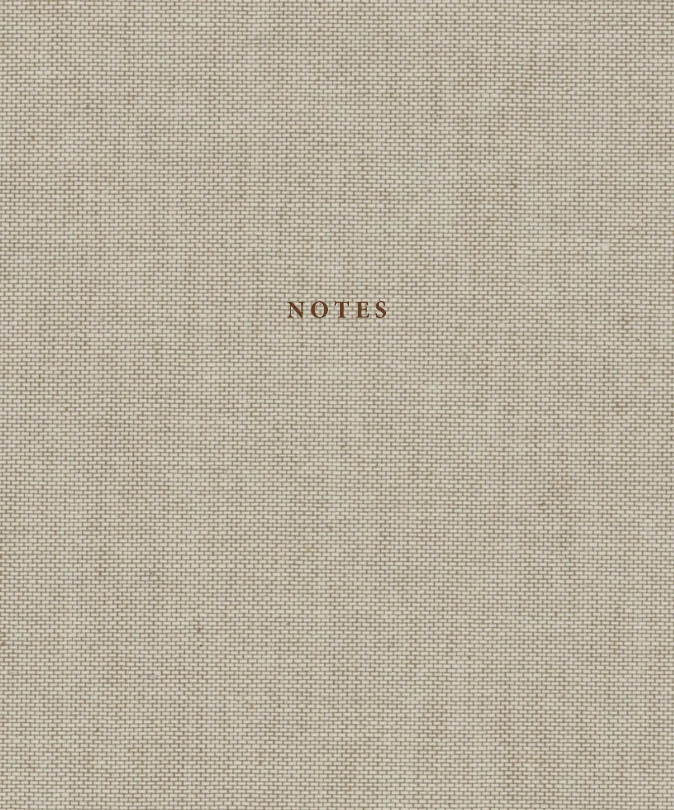 Natural Linen & Golden Notebook – Trust the next chapter, because you’re the author