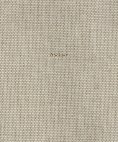 Natural Linen & Golden Notebook – Trust the next chapter, because you’re the author