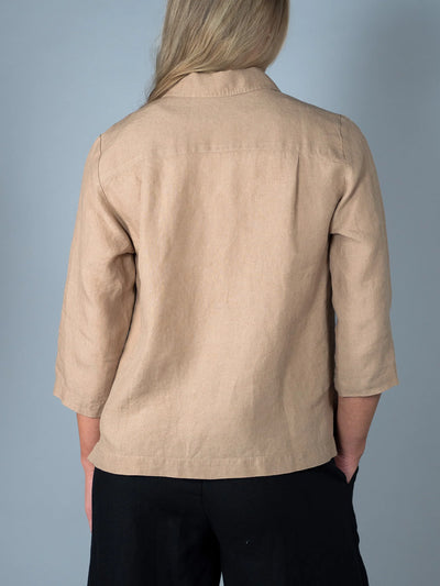 ELSA Pellavajakku - Aavikonruskea