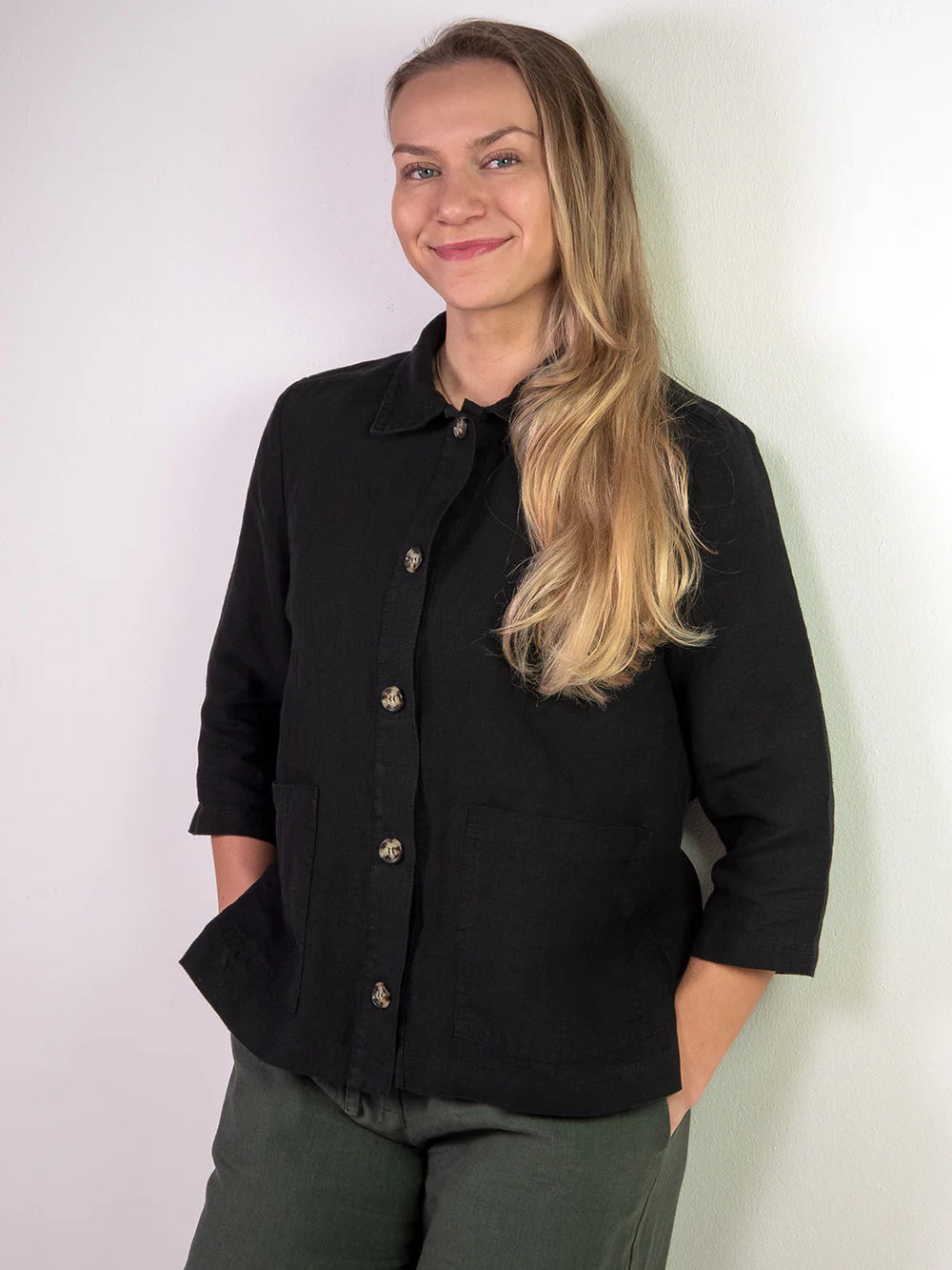 ELSA Pellavajakku - Musta