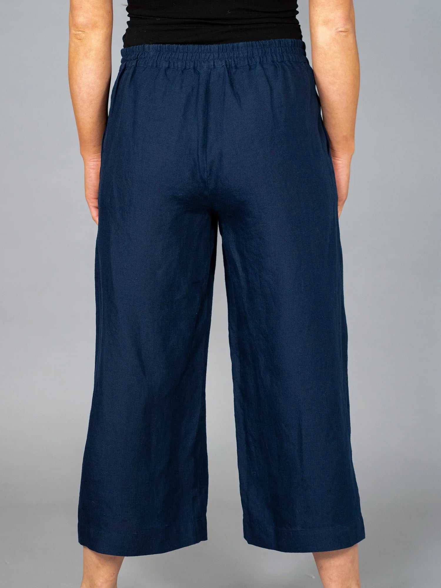 GERDA Pellavaculottes - Navy