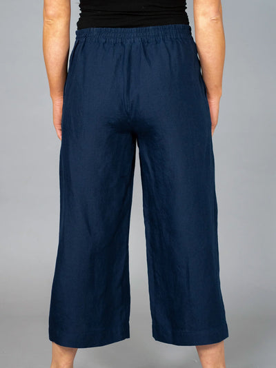 GERDA Pellavaculottes - Navy