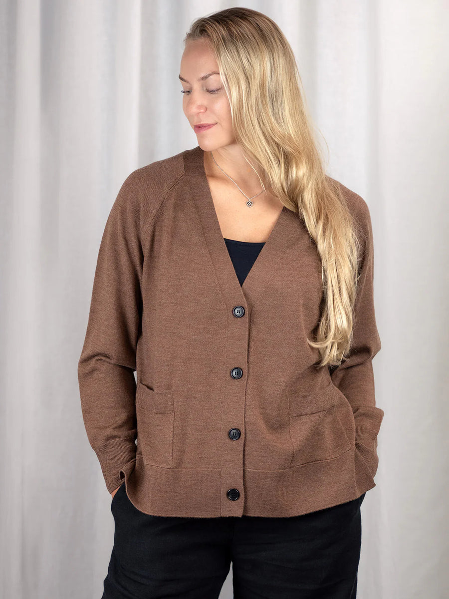 HERMIONE Merinovillatakki - Kameli