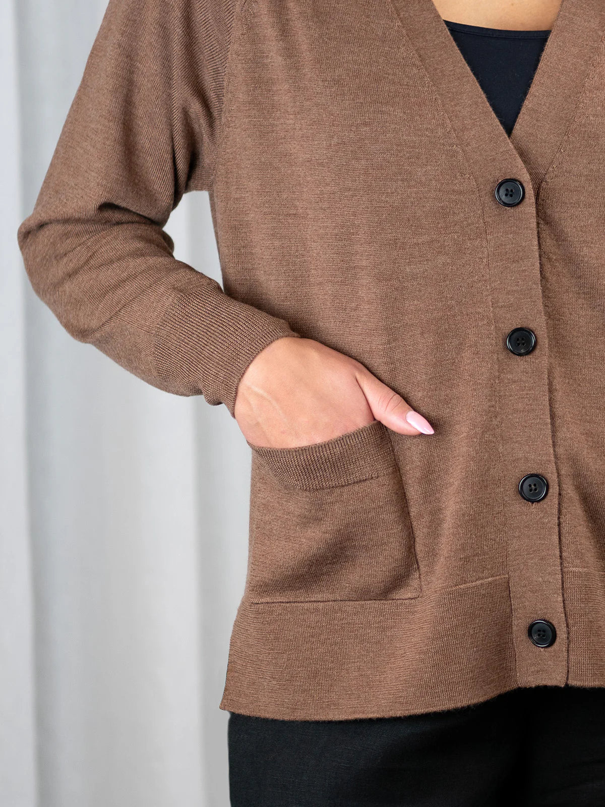 HERMIONE Merinovillatakki - Kameli