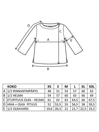 ILONA Pellavapaita - Valkoinen
