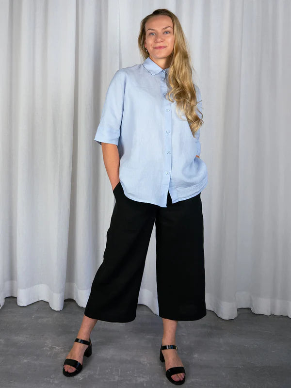 IRJA Pellavapaita - Vaaleansininen