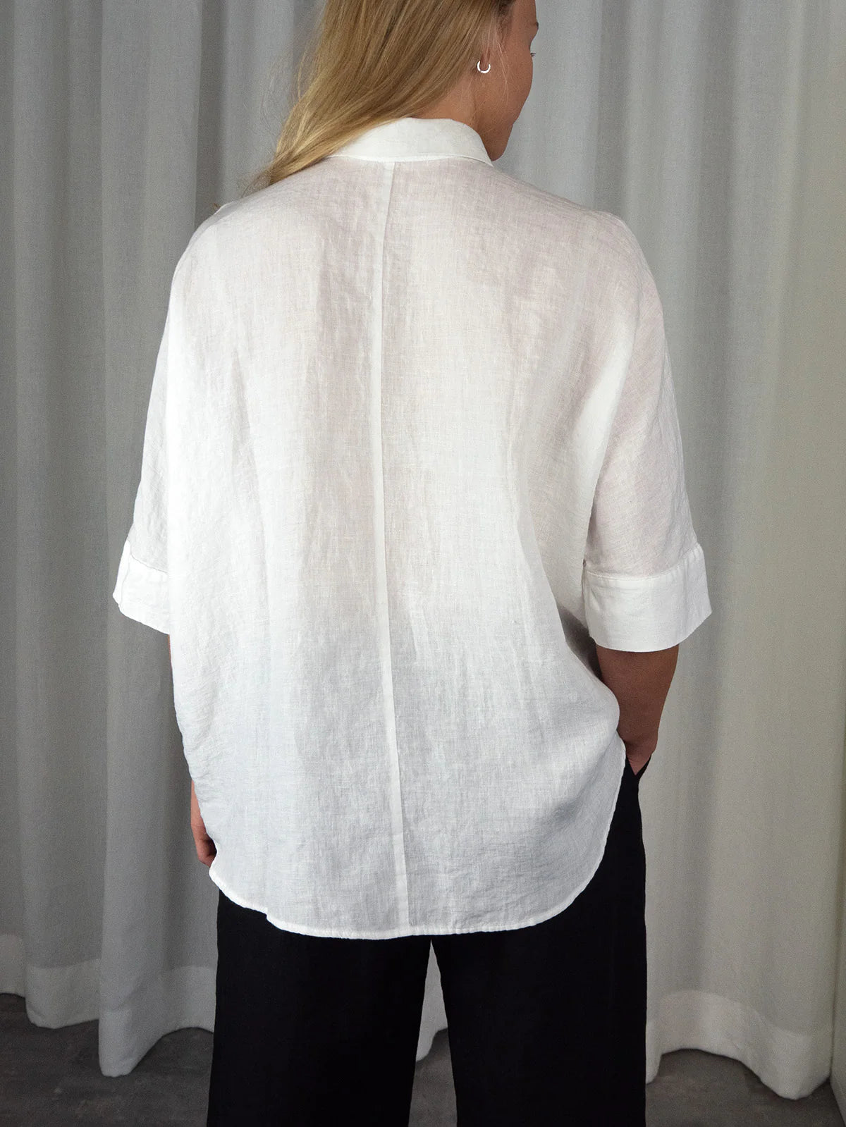 IRJA Pellavapaita - Valkoinen