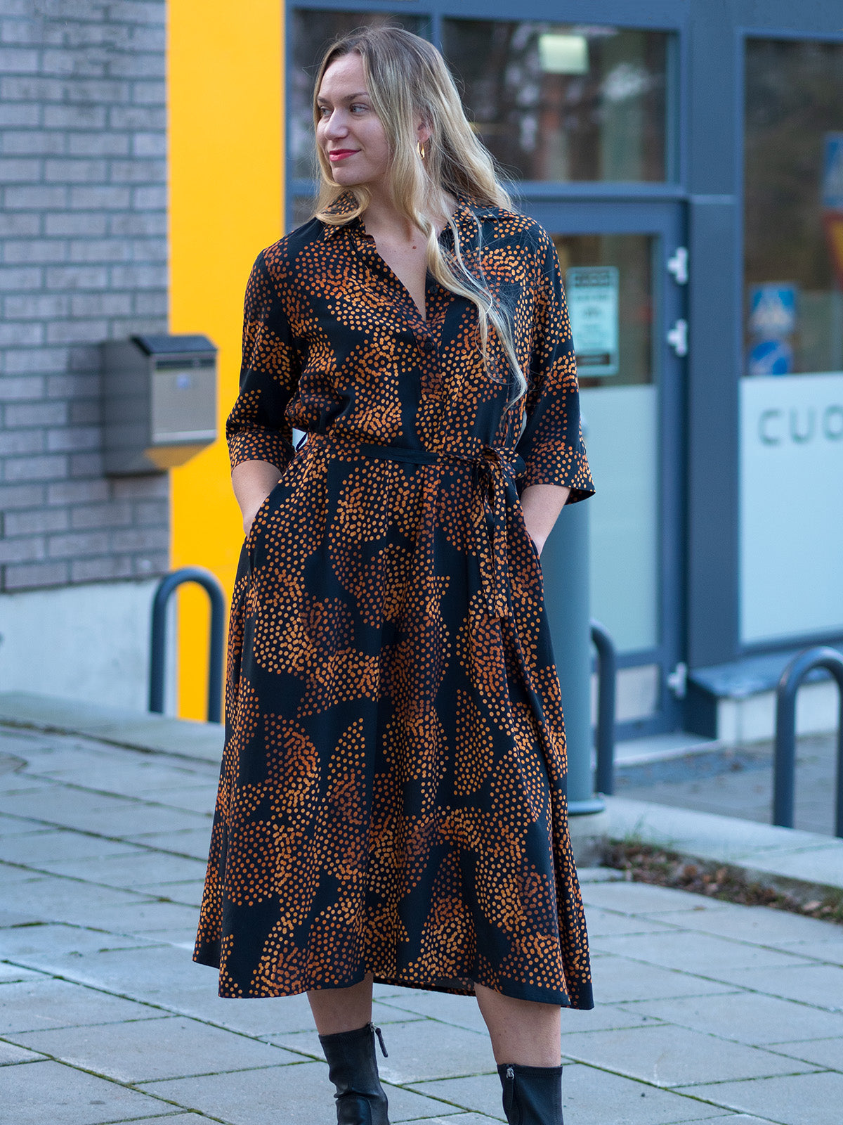 ISADORA Viskoosimekko - Pistepirkko Oranssi