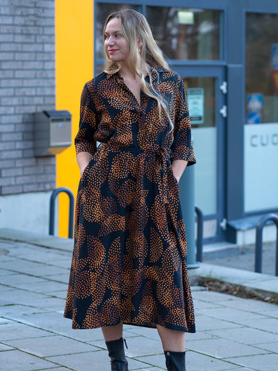 ISADORA Viskoosimekko - Pistepirkko Oranssi