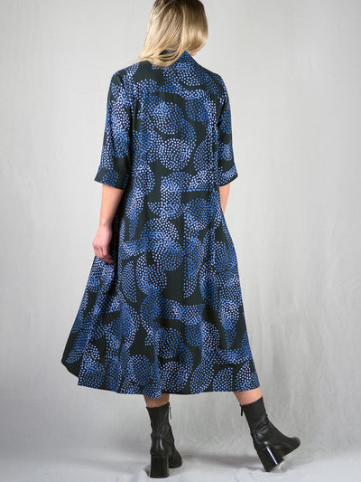 ISADORA Viskoosimekko - Pistepirkko Sininen