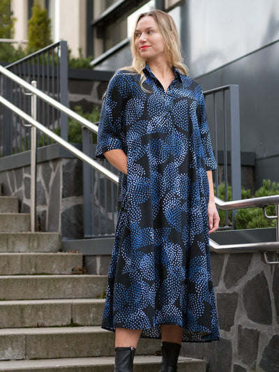 ISADORA Viskoosimekko - Pistepirkko Sininen