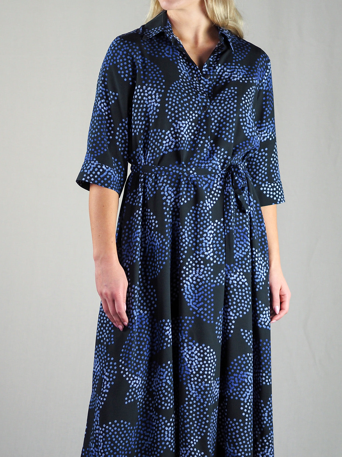 ISADORA Viskoosimekko - Pistepirkko Sininen