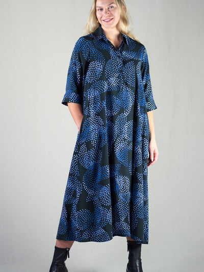 ISADORA Viskoosimekko - Pistepirkko Sininen