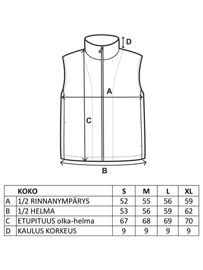 JADE Villafleeceliivi - Sininen