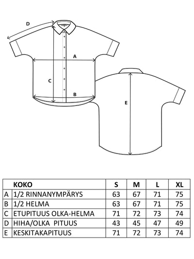 JASMIN Viskoosipaita - Kultasäikeet