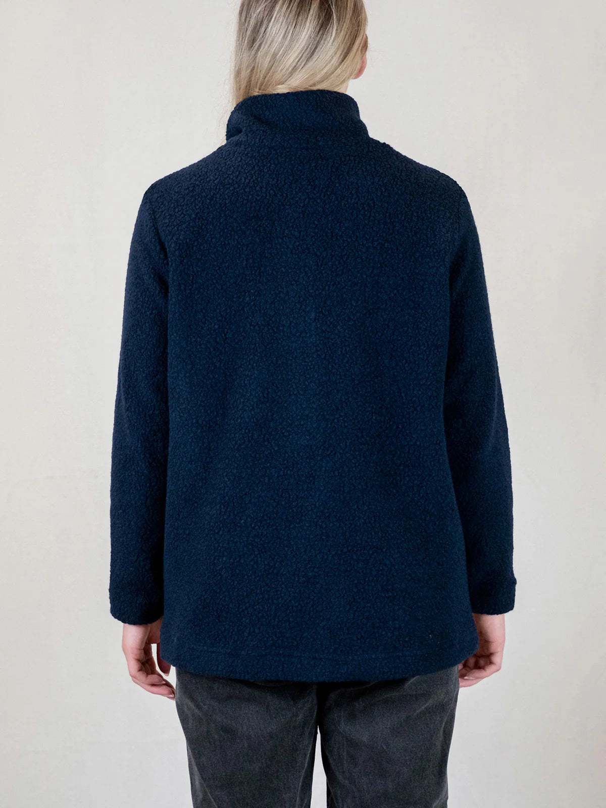 JEMINA Villafleecetakki - Tummansininen