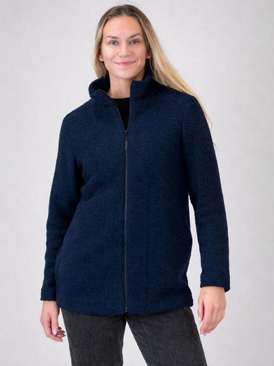 JEMINA Villafleecetakki - Tummansininen