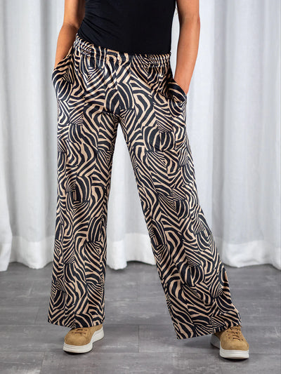 JENNY Velourhousut - Savanni