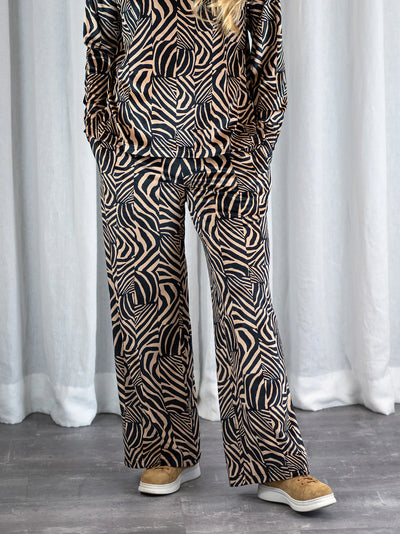 JENNY Velourhousut - Savanni